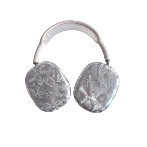 GULVQYF Kreative Kopfhörer-Abdeckung für AirPods Max, niedliche Fliege, stoßfeste Schutzhülle, Anti-Drop-Headset-Schale, Geschenk für Frauen und Mädchen GULVQYF Kreative Kopfhörer-Abdeckung für AirPods Max, niedliche Fliege, stoßfeste Schutzhülle, Anti-Drop-Headset-Schale, Geschenk für Frauen und Mädchen von GULVQYF