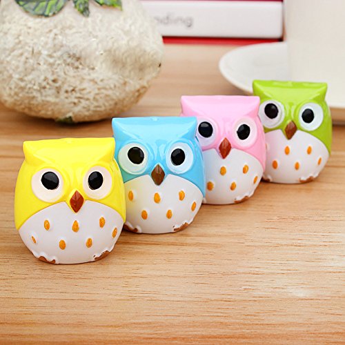 GUMEI 1PC Schönes Bleistift Eule Tierschärfer Briefpapier für Schüler Kind Geschenk von GUMEI
