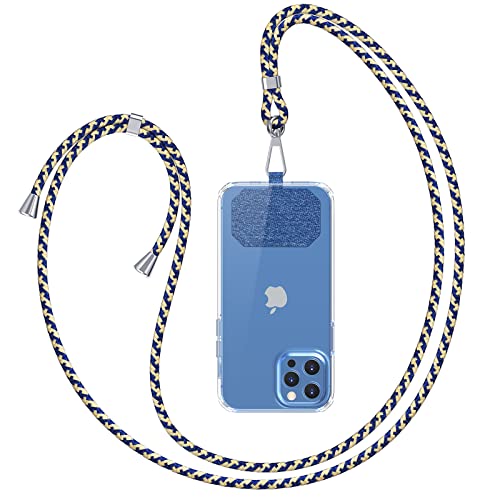 GUMO-LONG Handykette Universal zum Umhängen - Kompatibel mit jedem Handy und Smartphone, Kette zum Umhängen, Hülle mit Kordel, Handyband mit jeder Hülle kombinierbar von GUMO-LONG