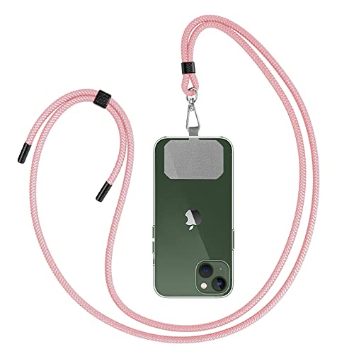 GUMO-LONG Universal Handykette- Geeignet für alle Smartphones, Kette zum Umhängen, Einstellbar Schlüsselband, Handyband mit jeder Hülle Kombinierbar von GUMO-LONG
