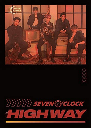 SEVEN O'CLOCK [HIGHWAY] 5th Project Album 1ea CD+1p POSTER+56p Photo Book+1ea Photo Card+1ea Book Mark+TRACKING CODE K-POP SEALED von GUNIE MUSIC