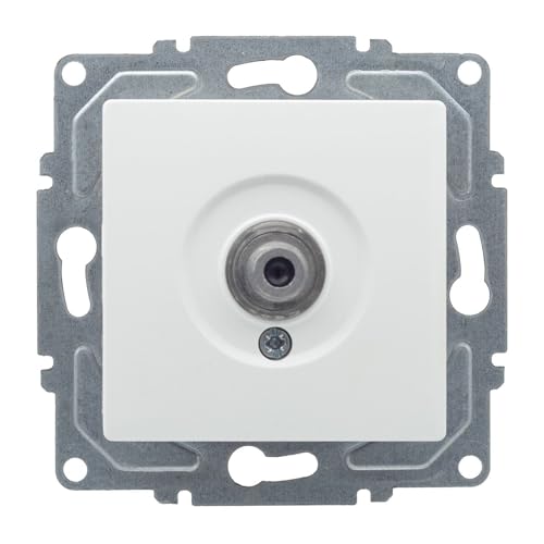 Gunsan VISAGE + MODERNA Modul Sat Steckdose TV Antennendose F Stecker Weiss Gunsan VISAGE + MODERNA Modul Sat Steckdose TV Antennendose F Stecker Weiss von Günsan