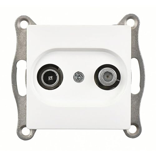Gunsan VISAGE + MODERNA Modul Sat TV End-Dose Weiss Gunsan VISAGE + MODERNA Modul Sat TV End-Dose Weiss von Günsan