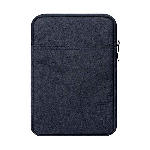 GUOCU 6 Zoll Nylon Sleeve Hülle - Schutzhülle Tasche 6" für eBook Reader/Smartphone/Navi z.B. Kindle Paperwhite, Apple iPhone XS X 8 Plus，Marine,6"(14X18.5X2cm) von GUOCU