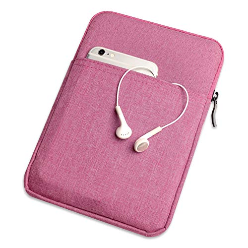 GUOCU Notebook iPad, Laptop Tasche Schutzhülle Sleeve kompatibel mit MacBook Air, MacBook Pro, Surface Pro，Rosenrot,10"(19.5X27.5X1.5cm) von GUOCU