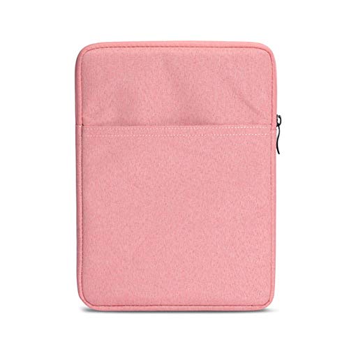 Notebook iPad, Laptop Tasche Schutzhülle Sleeve kompatibel mit MacBook Air, MacBook Pro, Surface Pro，Rosa,10.5"(22.5X28X1.5cm) von GUOCU