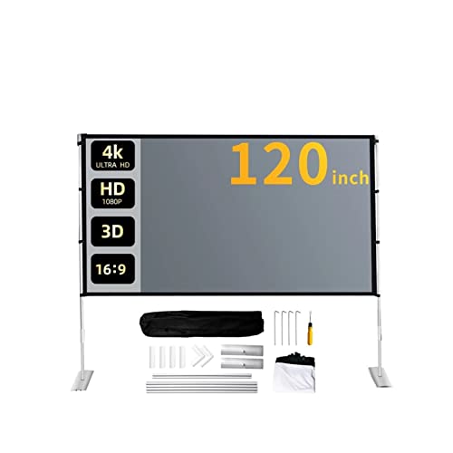 Bildschirmprojektor, 16: 9 Projector Outdoor Anti-Light- und Verstärkungsschutz 120-Zoll-Home-Faltbildschirm mit Halterungsvorhang,Mehrszenennutzung Bildschirmprojektor, 16: 9 Projector Outdoor Anti-Light- und Verstärkungsschutz 120-Zoll-Home-Faltbildschirm mit Halterungsvorhang,Mehrszenennutzung von GUOPIN