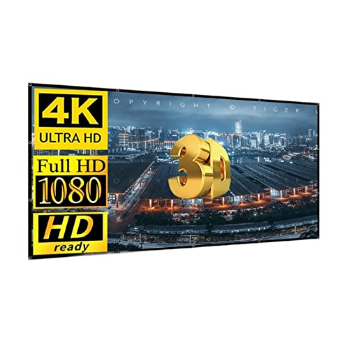 Bildschirmprojektor, 4: 3 Projektor mit hoher Dichte 108 0p 3D. Verbesserter hochauflösender 84-Zoll-tragbarer Faltbarer Projektionsfilm,Mehrszenennutzung Bildschirmprojektor, 4: 3 Projektor mit hoher Dichte 108 0p 3D. Verbesserter hochauflösender 84-Zoll-tragbarer Faltbarer Projektionsfilm,Mehrszenennutzung von GUOPIN