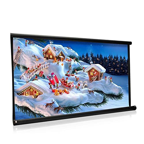 Bildschirmprojektor, Hohe Helligkeit faltbar 100 Zoll HD Screen Canvas 16: 9 Projektor Home Theater Beamer Projektionsbildschirm Movie Projektor Bildschirm,Mehrszenennutzung Bildschirmprojektor, Hohe Helligkeit faltbar 100 Zoll HD Screen Canvas 16: 9 Projektor Home Theater Beamer Projektionsbildschirm Movie Projektor Bildschirm,Mehrszenennutzung von GUOPIN