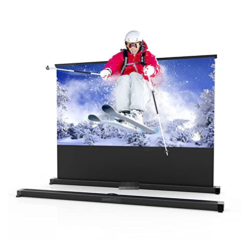 Bildschirmprojektor, P50 Pro 50 Portable Projektor-Tabletop-Tabletop-Bildschirm HD 16: 9 Vorsprung Pull Up Faltbarer Ständer for Home Party Backyard Stadium Park Outdoor,Mehrszenennutzung Bildschirmprojektor, P50 Pro 50 Portable Projektor-Tabletop-Tabletop-Bildschirm HD 16: 9 Vorsprung Pull Up Faltbarer Ständer for Home Party Backyard Stadium Park Outdoor,Mehrszenennutzung von GUOPIN