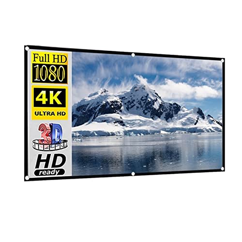 Bildschirmprojektor, Projektor 16:10 Anti-Licht-Vorhang 92 Zoll mit schwarzem Rand und Loch tragbar 3D HD. Projektionswand,Mehrszenennutzung Bildschirmprojektor, Projektor 16:10 Anti-Licht-Vorhang 92 Zoll mit schwarzem Rand und Loch tragbar 3D HD. Projektionswand,Mehrszenennutzung von GUOPIN