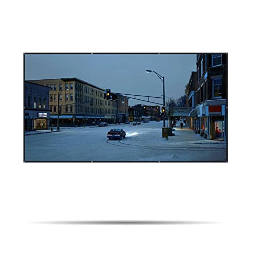 Bildschirmprojektor, Projektor-Bildschirm 16: 9 84-Zoll-tragbarer Faltbarer Projektor 3D HD. Wandmontierter Projektionsbildschirm for Heimkino-Innenraum im Freien,Mehrszenennutzung Bildschirmprojektor, Projektor-Bildschirm 16: 9 84-Zoll-tragbarer Faltbarer Projektor 3D HD. Wandmontierter Projektionsbildschirm for Heimkino-Innenraum im Freien,Mehrszenennutzung von GUOPIN