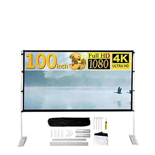 Bildschirmprojektor, Tragbarer Faltbarer Hintergrund im Freien 16: 9 Projektor 100 Zoll Schutzhaus im Freien KTV Büro 3D HD.,Mehrszenennutzung Bildschirmprojektor, Tragbarer Faltbarer Hintergrund im Freien 16: 9 Projektor 100 Zoll Schutzhaus im Freien KTV Büro 3D HD.,Mehrszenennutzung von GUOPIN