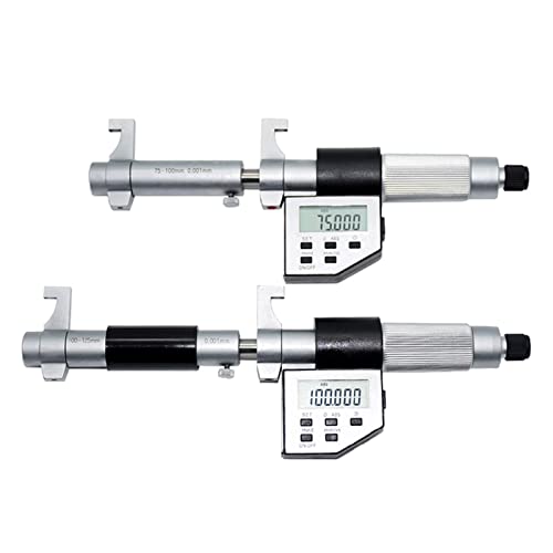 Mikrometer, Digitalmikometer 5-30 mm 25-50 mm 50-75 mm 75-100 mm IP54 Innenmikrometer 0,001 mm mm/Zoll elektronischer Bremssattel Präzision(334-oo-040,5-30mm Contain loop) von GUOPIN