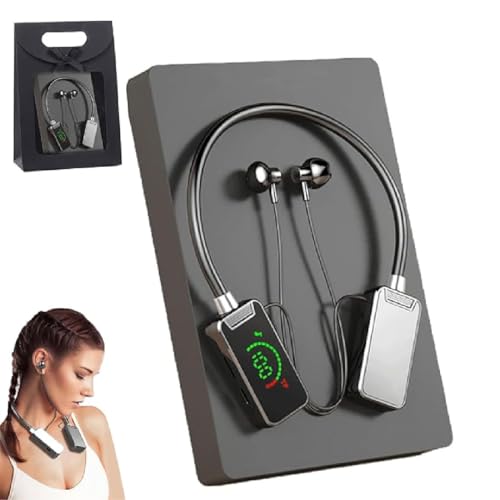Foihletpath Sports Karaoke Bluetooth Earphones, Kabellose Soundkarte Live-Streaming-Kopfhörer, wasserdichte Drahtlose Soundkarte Live-Übertragung und Audiobearbeitung Kopfhörer mit Anzeige (Schwarz) Foihletpath Sports Karaoke Bluetooth Earphones, Kabellose Soundkarte Live-Streaming-Kopfhörer, wasserdichte Drahtlose Soundkarte Live-Übertragung und Audiobearbeitung Kopfhörer mit Anzeige (Schwarz) von GUSHE