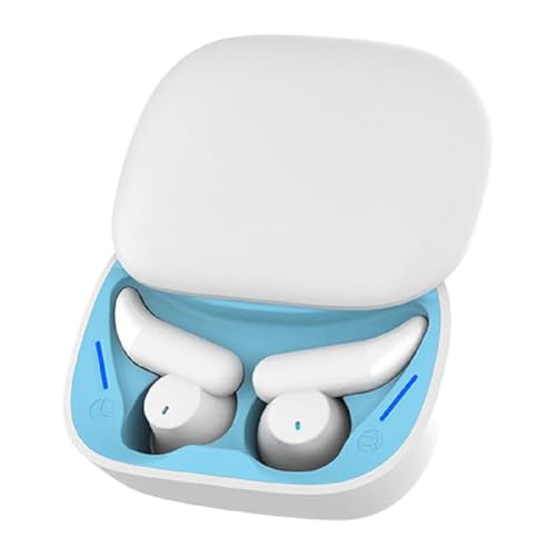 Somnioz Wireless Sleep Earbuds, Somnioz Schlafkopfhörer Kabellos, Schlafkopfhörer Seitenschläfer Noise Cancelling, Mini In-Ear Schlafkopfhörer, Bluetooth Kopfhörer 5.3, Wasserdicht Ohrhörer (Blau) Somnioz Wireless Sleep Earbuds, Somnioz Schlafkopfhörer Kabellos, Schlafkopfhörer Seitenschläfer Noise Cancelling, Mini In-Ear Schlafkopfhörer, Bluetooth Kopfhörer 5.3, Wasserdicht Ohrhörer (Blau) von GUSHE