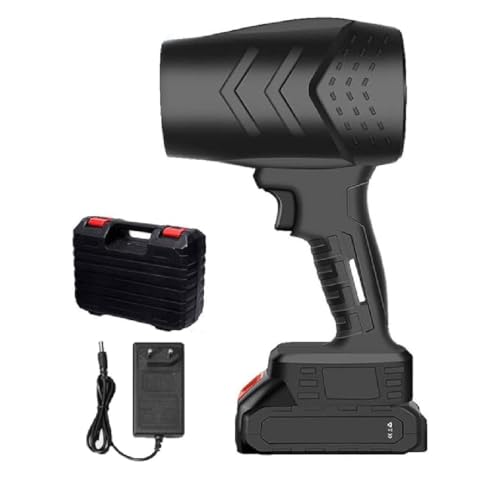 Turbo Jet Blower, Turbo-Jet-Gebläse, Auto Trockner Gebläse Akku, Handheld TurboJet Ventilator, Kabelloser Turbo-betriebener Mini-Jet-Gebläse, Tragbare Schneeräumungsgerät für Autos von GUSHE