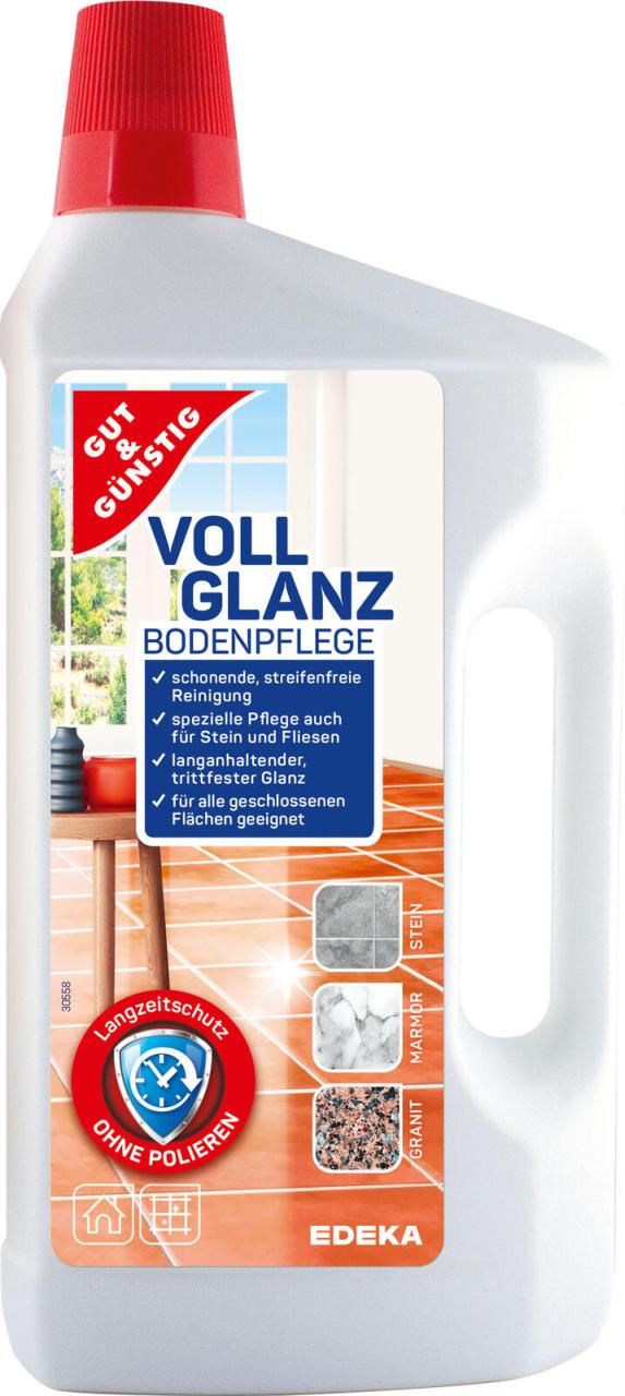 G&G Bodenpf.Vollglanz 1l von GUT&GÜNSTIG