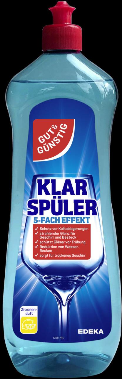 G&G Klarspüler 1l von GUT&GÜNSTIG