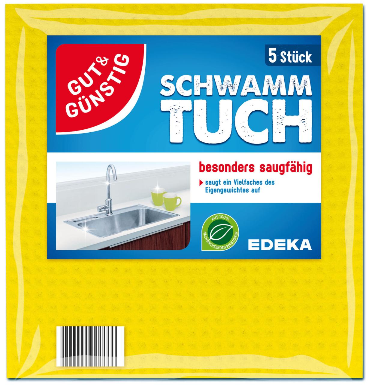 G&G Schwammtücher 5St. von GUT&GÜNSTIG