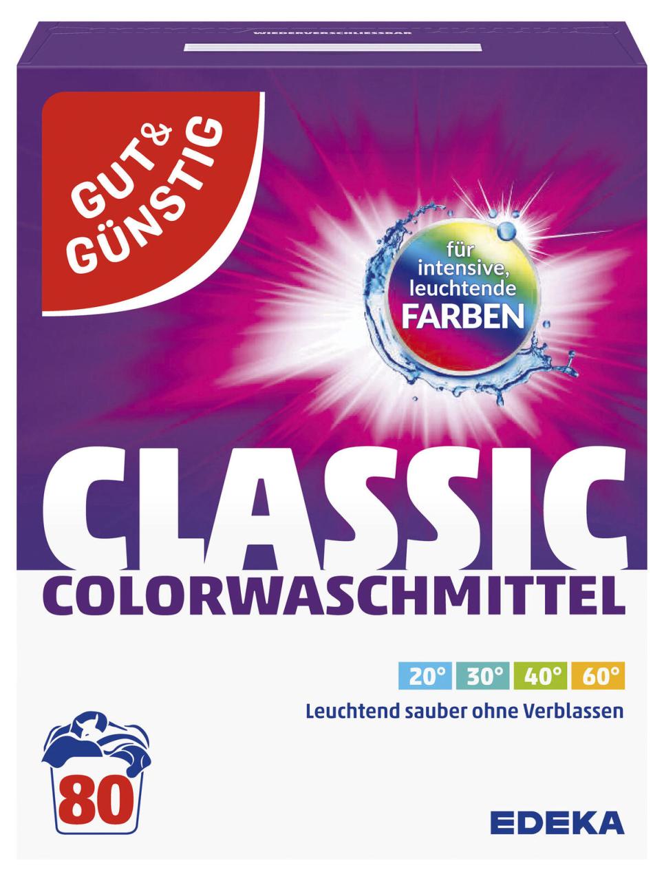 GUT&GÜNSTIG Waschmittel Classic 5,2kg von GUT&GÜNSTIG