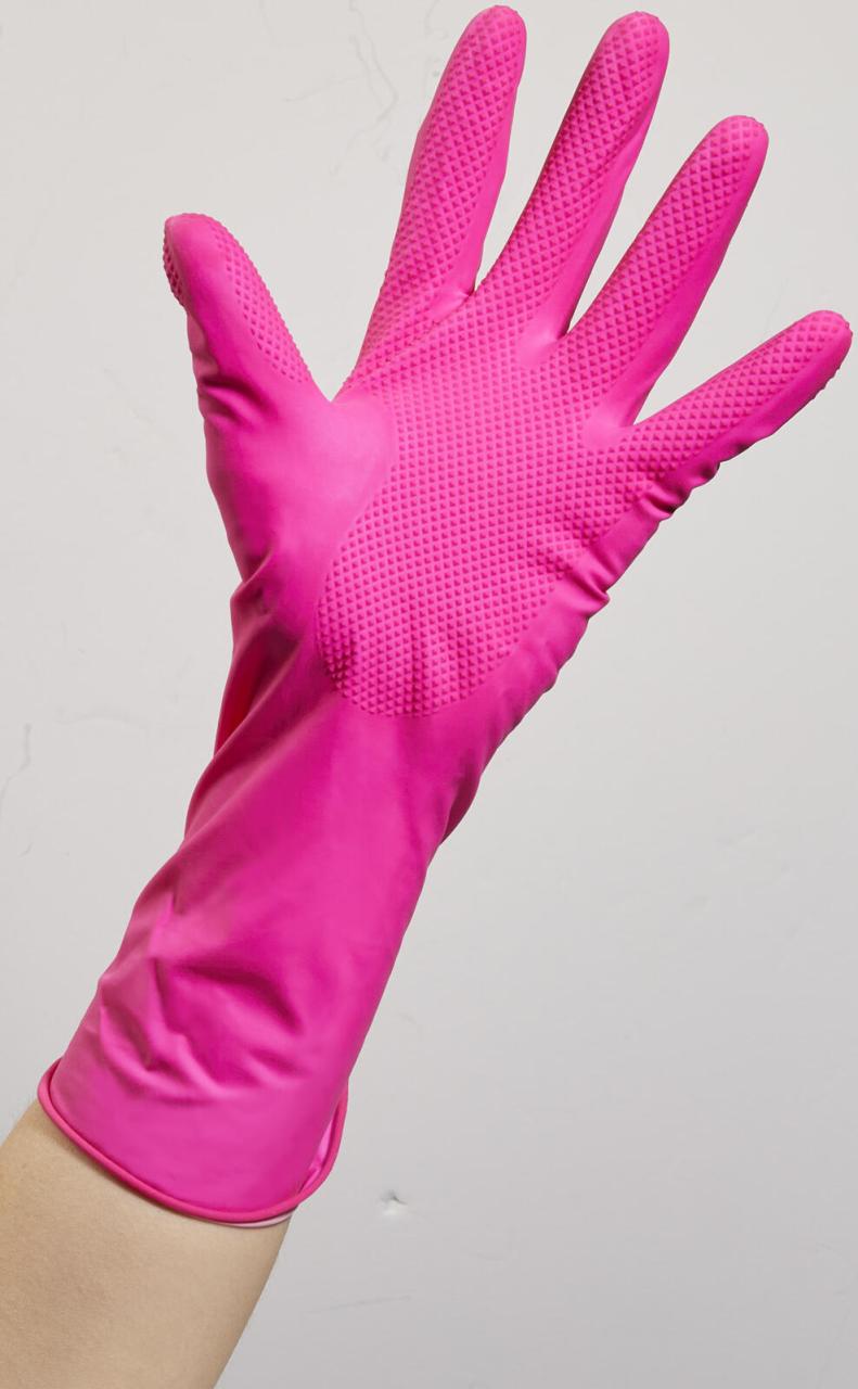 GUT&GÜNSTIG Einmalhandschuhe S rosa von GUT&GÜNSTIG