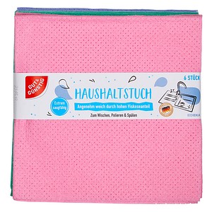 GUT&GÜNSTIG Spültücher Mikrofaser 60 °C waschbar, 6 St. GUT&GÜNSTIG Spültücher Mikrofaser 60 °C waschbar, 6 St. von GUT&GÜNSTIG