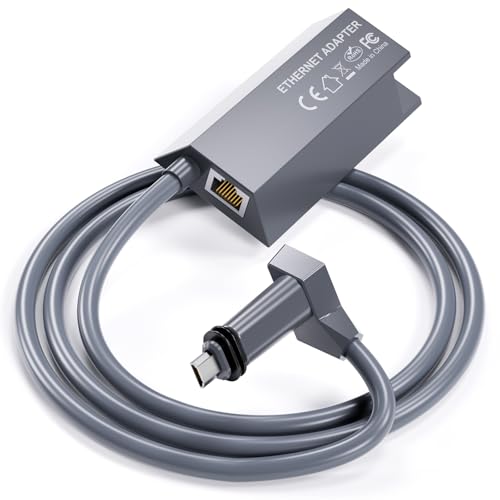 Starlink Ethernet-Adapter Gen 2 (1 Stück Plug and Play) Star Link V2 RJ45-Ethernet-Schnittstelle, kabelgebundene Extender von GUUGEI