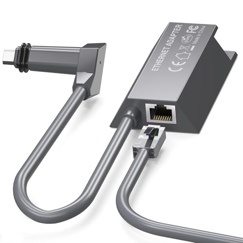 Starlink Ethernet-Adapter Gen 2 (1 Stück Plug and Play) Star Link V2 RJ45-Ethernet-Schnittstelle, kabelgebundene Extender von GUUGEI