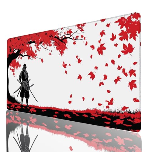 Mauspad Baum, Gaming Mauspad XXL 1200x600x3mm, Großes Schreibtischunterlage Krieger, Mousepad rutschfeste wasserdichte Verbessert Geschwindigkeit und Präzision, für Büro Gaming Tisch Deko 2401-GYL Mauspad Baum, Gaming Mauspad XXL 1200x600x3mm, Großes Schreibtischunterlage Krieger, Mousepad rutschfeste wasserdichte Verbessert Geschwindigkeit und Präzision, für Büro Gaming Tisch Deko 2401-GYL von GUUOYUAL