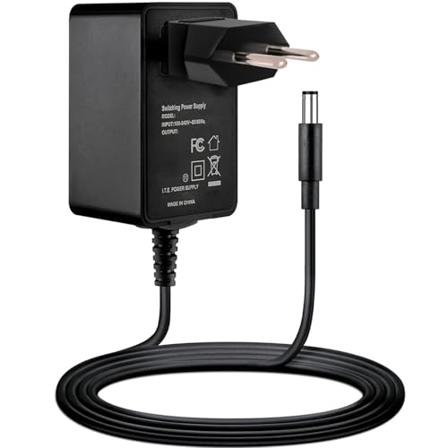 Guy-Tech AC Adapter Kompatibel für Darkiron 18650 (Nicht passend für andere Modelle) DC in 25.2V1A Massagegerät Muskel-Tiefengewebe-Massagegerät Stromversorgung Akku Ladegerät Kabel + EU-Stecker von GUY-TECH