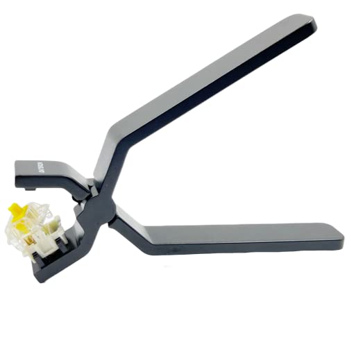 GUYEKS Gateron Schalter Öffner Mechanischer Tastatur Schalter Öffner Gateron Cherry TTC Kailh Switch Axis DIY Werkzeug Wellenöffner (Wellenöffner, Schwarz) von GUYEKS