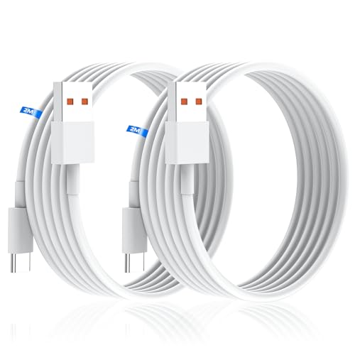 GVKRLXZ 2er-Pack 2M 120W Turbo Kabel/Ladekabel für Xiaomi Redmi Note 14 Pro 13 12 11 8 9 11S 10S 11T, für Xiaomi 15 14 13 10T 11T 12T 11 12 LitePro,POCO X7/X6/X5/C65/X4/M5/Mi Pad 5/F7 Ultra/F7 Pro GVKRLXZ 2er-Pack 2M 120W Turbo Kabel/Ladekabel für Xiaomi Redmi Note 14 Pro 13 12 11 8 9 11S 10S 11T, für Xiaomi 15 14 13 10T 11T 12T 11 12 LitePro,POCO X7/X6/X5/C65/X4/M5/Mi Pad 5/F7 Ultra/F7 Pro von GVKRLXZ