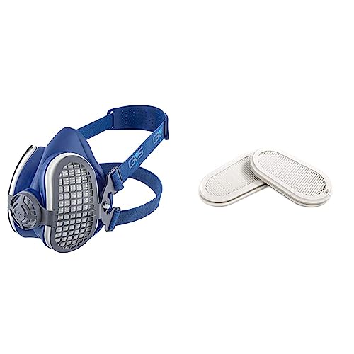 GVS SPR299 Elipse Maske mit P3 Filter gegen Staub, S/M & SPR316 Paar P3 Ersatzfilter von GVS Filter Technology