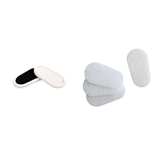 GVS SPR336 Paar P3 Ersatzfilter gegen unangenehme Gerüche & GVS SPM421 Elipse Aktivkohle-Vorfilter-Pads Set von GVS Filter Technology