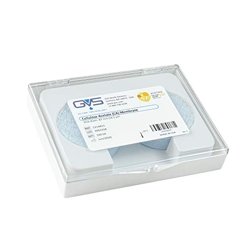 GVS Filter Technology, Filter Disc, CA Membran, 5.0µm, 47mm Durchmesser, 100/pk von GVS