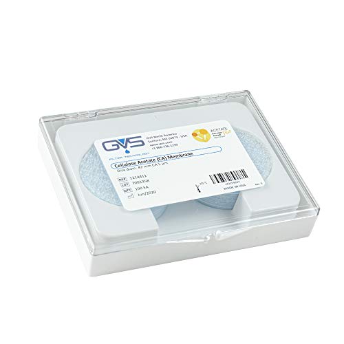 GVS Filter Technology, Filter Disc, CA Membran, 5.0µm, 47mm Durchmesser, 100/pk GVS Filter Technology, Filter Disc, CA Membran, 5.0µm, 47mm Durchmesser, 100/pk von GVS
