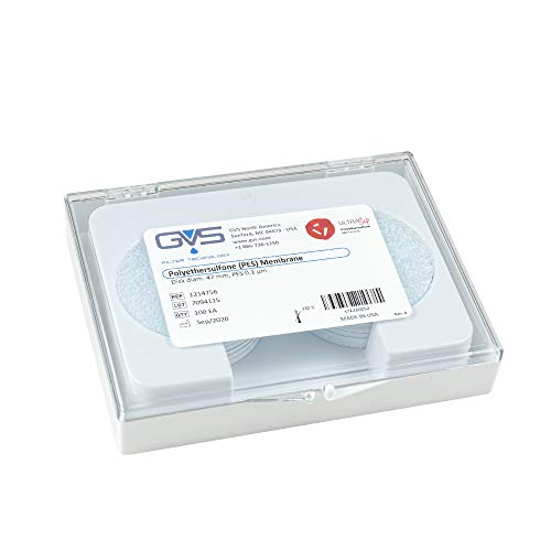GVS Filter Technology, Filter Disc, PES Membran, 0.1µm, 47mm, 100/pk GVS Filter Technology, Filter Disc, PES Membran, 0.1µm, 47mm, 100/pk von GVS