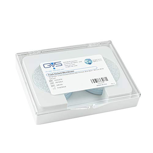 GVS Filter Technology, Filter Disc, PETE Membran, 0.4µm, 47mm, 100/pk GVS Filter Technology, Filter Disc, PETE Membran, 0.4µm, 47mm, 100/pk von GVS