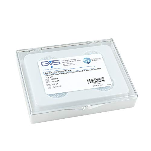 GVS Filter Technology, Filter Disc, PETE Membran, 0.8µm, 25mm, 100/pk GVS Filter Technology, Filter Disc, PETE Membran, 0.8µm, 25mm, 100/pk von GVS