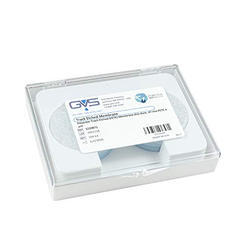 GVS Filter Technology, Filter Disc, PETE Membran, 1.0µm, 47mm, 100/pk GVS Filter Technology, Filter Disc, PETE Membran, 1.0µm, 47mm, 100/pk von GVS