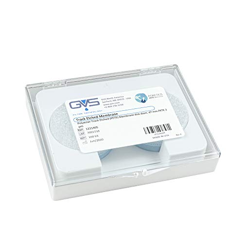 GVS Filter Technology, Filter Disc, PETE Membran, 2.0µm,47mm, 100/pk von GVS