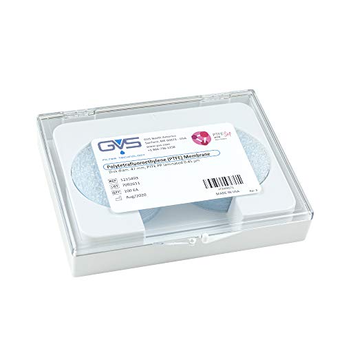 GVS Filter Technology, Filter Disc, PTFE, 0.45µm, 47mm, 100/pk von GVS