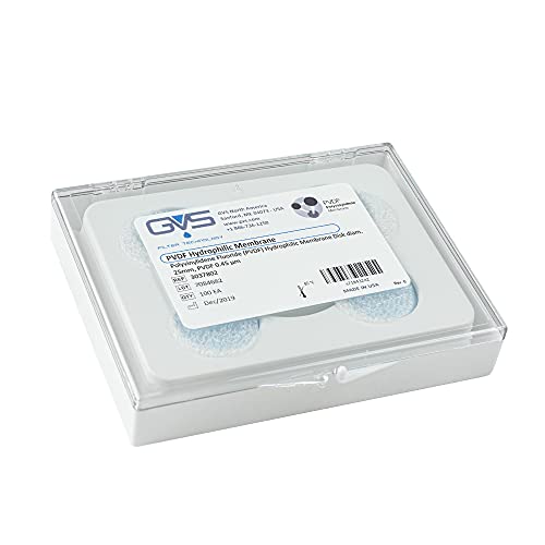 GVS Filter Technology, Filter Disc, PVDF Membran, 0.45µm, 25mm, 100/pk GVS Filter Technology, Filter Disc, PVDF Membran, 0.45µm, 25mm, 100/pk von GVS