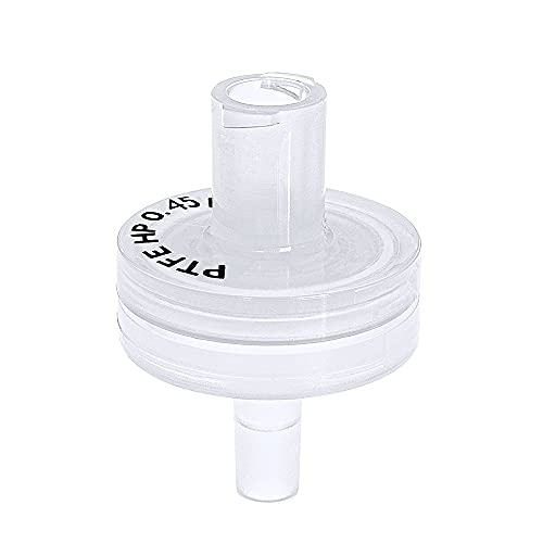 GVS Filter Technology, Syringe Filter, ABLUO, 13mm, PTFE HP Membrane, 0.45µm, PP Housing, 10/pk von GVS