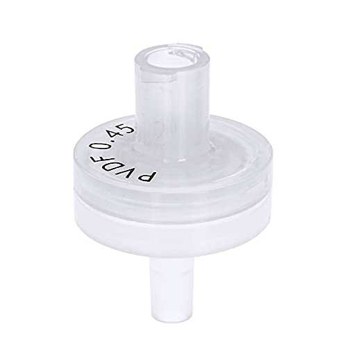 GVS Filter Technology, Syringe Filter, ABLUO, 13mm, PVDF Membrane, 0.45µm, PP Housing, 10/pk von GVS