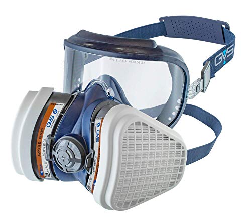 GVS SPR537 Elipse Integra Maske mit A2P3 Filter gegen organische Gase und Dämpfe bis 5000 ppm und Staub, M/L GVS SPR537 Elipse Integra Maske mit A2P3 Filter gegen organische Gase und Dämpfe bis 5000 ppm und Staub, M/L von GVS