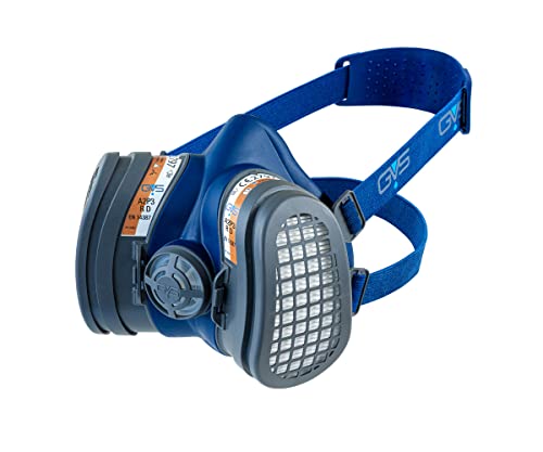 GVS SPR668 Elipse flaches Profil wiederverwendbare A2P3 Halbmaske gegen organische Gase und Dämpfe bis 5.000 ppm und Staub, S/M GVS SPR668 Elipse flaches Profil wiederverwendbare A2P3 Halbmaske gegen organische Gase und Dämpfe bis 5.000 ppm und Staub, S/M von GVS
