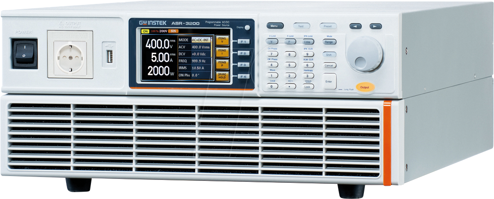 ASR-3200 - Labornetzgerät, 2000 VA, programmierbar, RS-232, USB von GW-INSTEK