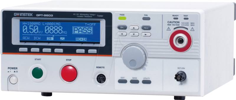 GPT-9601 - Sicherheitstester GPT-9601, 100 VA AC von GW-INSTEK